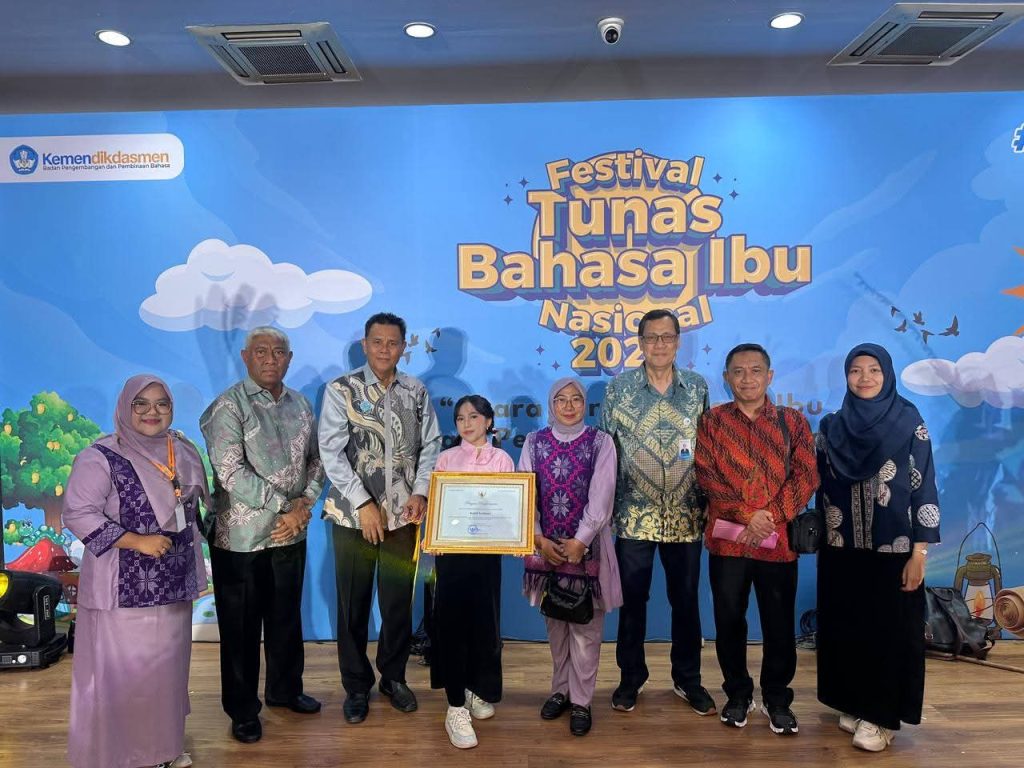 Tiara Ulya Salsabila dari SD Negeri 4 Sumbawa Torehkan Prestasi di Festival Tunas Bahasa Ibu Nasional 2026
