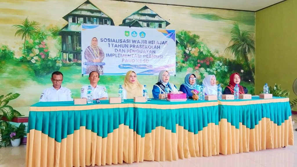 Bunda PAUD Kabupaten Sumbawa Sosialisasikan Wajib Belajar 1 Tahun Prasekolah dan Penguatan Transisi PAUD ke SD