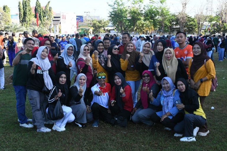 Semarak HUT ke-81 RI: Dikbud dan Seluruh OPD Kabupaten Sumbawa Perkuat Kebersamaan melalui Aneka Perlombaan